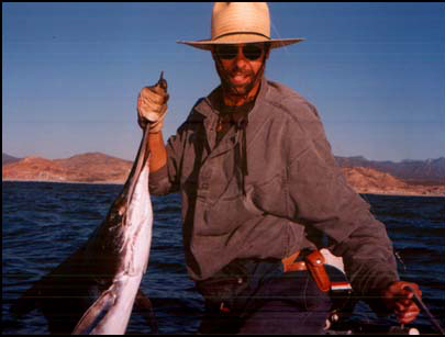 Even though Terry caught the fish, I was proud to be photographed with it.  With another two months having Prez Ja, I hope the next photo of me with a marlin is a marlin I caught.