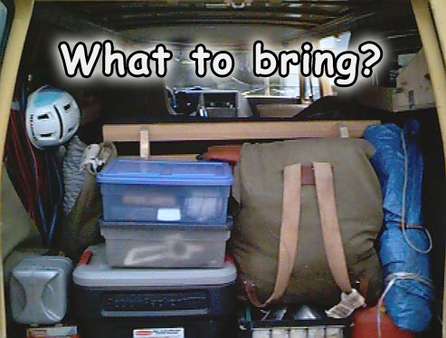 What to bring?