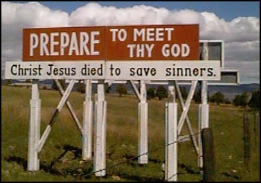 Prepare to meet they God